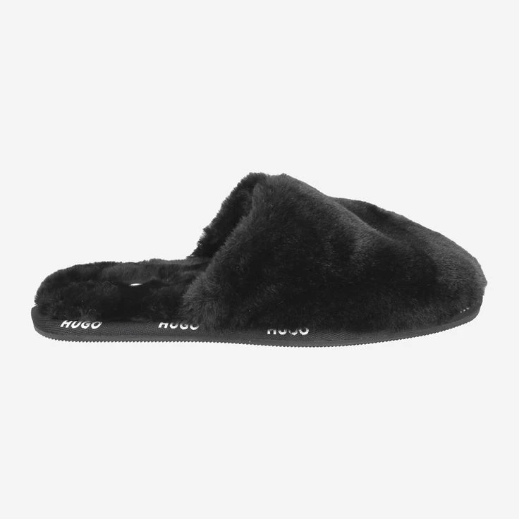 Hugo Art. 50474400 001 Cozy_Sild_fur - Black – Bild 3