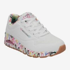 Skechers Art.  UNO LOVING LOVE - White