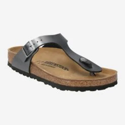 Birkenstock Art.  GIZEH - Black, Metallic